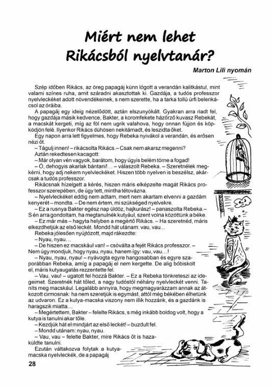 Vakációs füzet 4. osztályosoknak