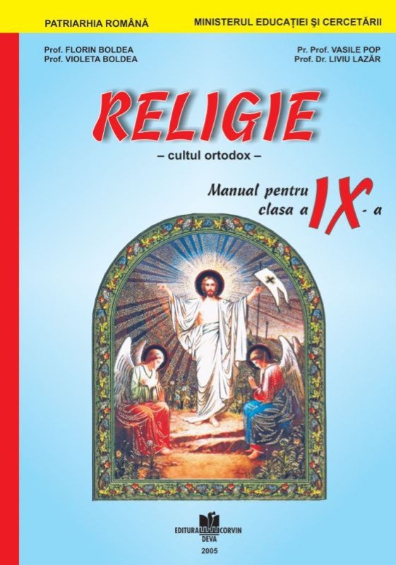 RELIGIE - CULTUL ORTODOX - Manual pentru clasa a IX-a