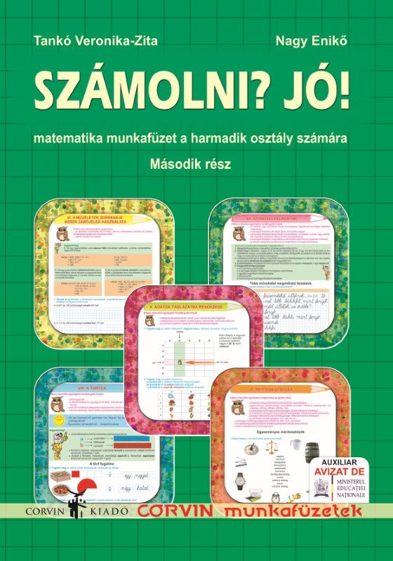 Tankó Veronika-Zita, Nagy Enikő: Számolni? Jó! Matematika munkafüzet - Második rész