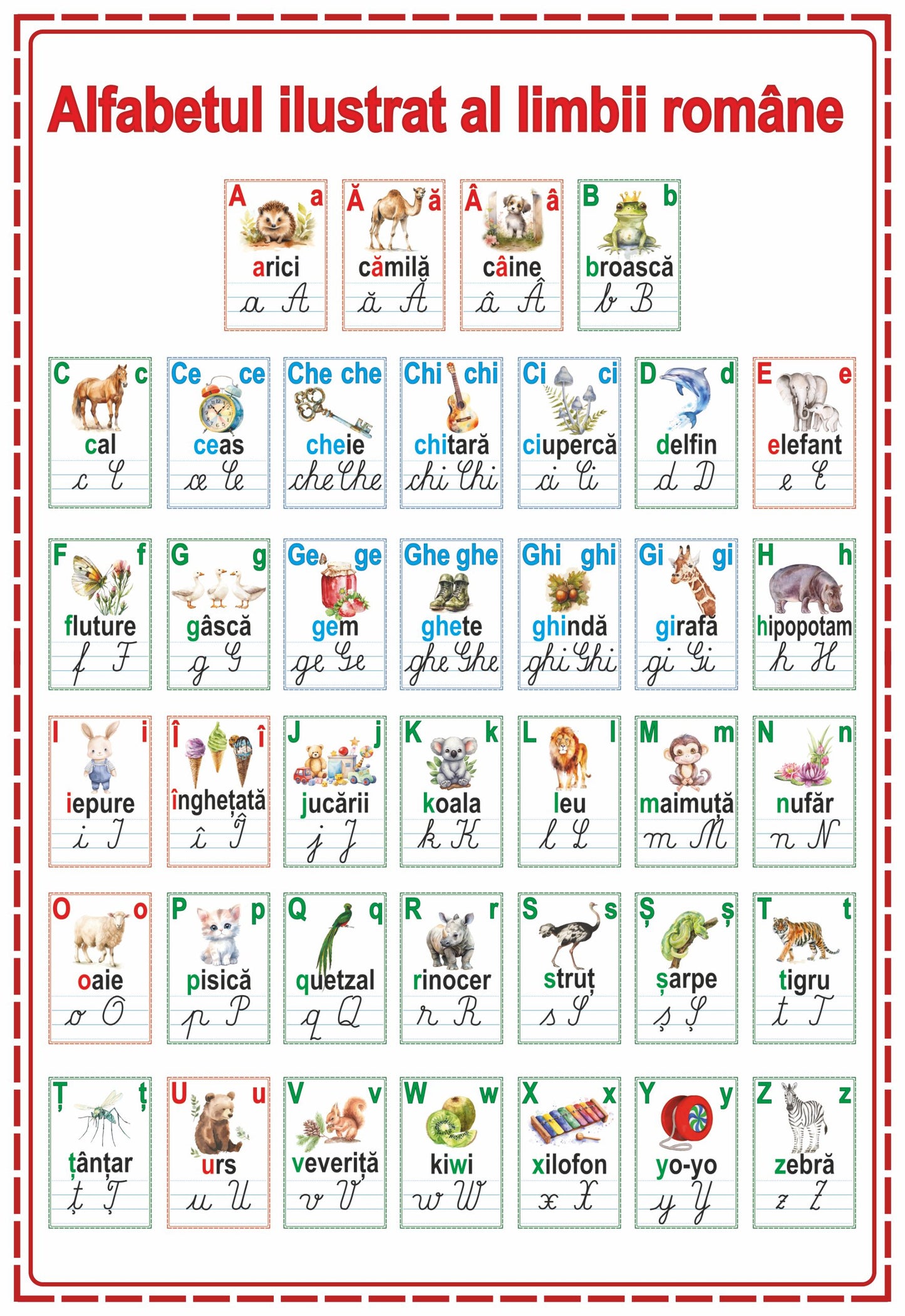 Alfabetul ilustrat al limbii române