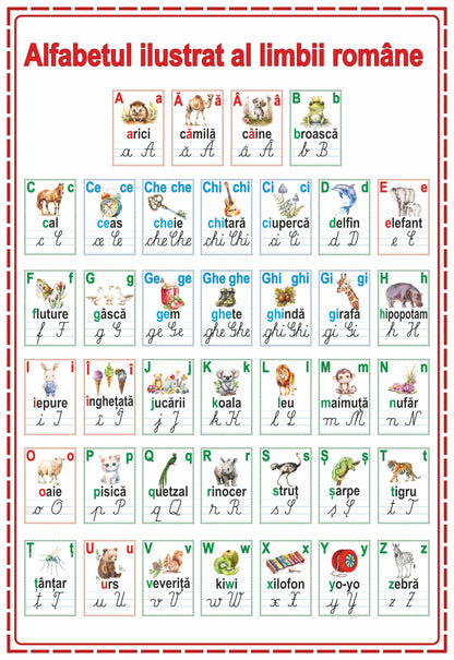 Alfabetul ilustrat al limbii române