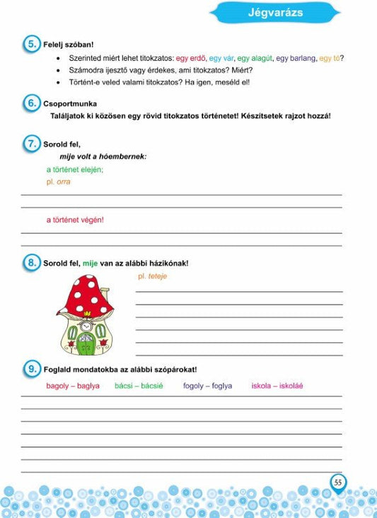 Belluska Éva, Leiti Mónika, Csiszár Éva,  Román Melinda, Földes Ildikó, Szejke Ottilia:  Magyar nyelv és irodalom I. rész