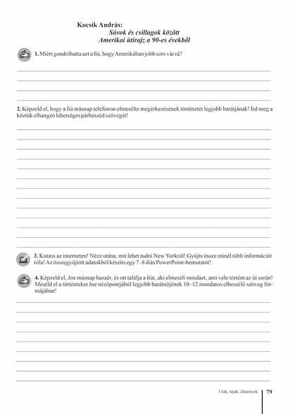 Burja-Veinberg Melinda, Jáger dr. Péter Mónika, Pap Erika-Nóra: Magyar nyelv és irodalom munkafüzet a VIII.