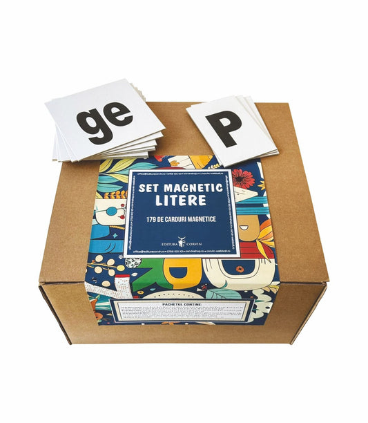 Set de litere magnetice - Alfabetul limbii române