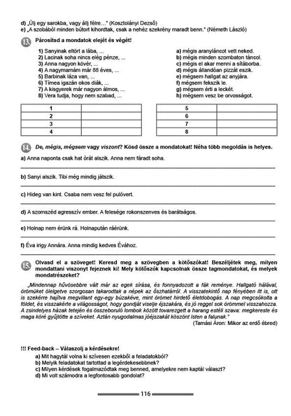 Pap Erika-Nóra, Rus Annamária: Magyar nyelv és irodalom munkafüzet a VIII. osztály számára