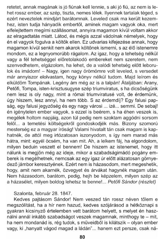 Tivadar Melinda: Irodalmi barangoló - szöveggyűjtemény a VII-VIII. osztály számára